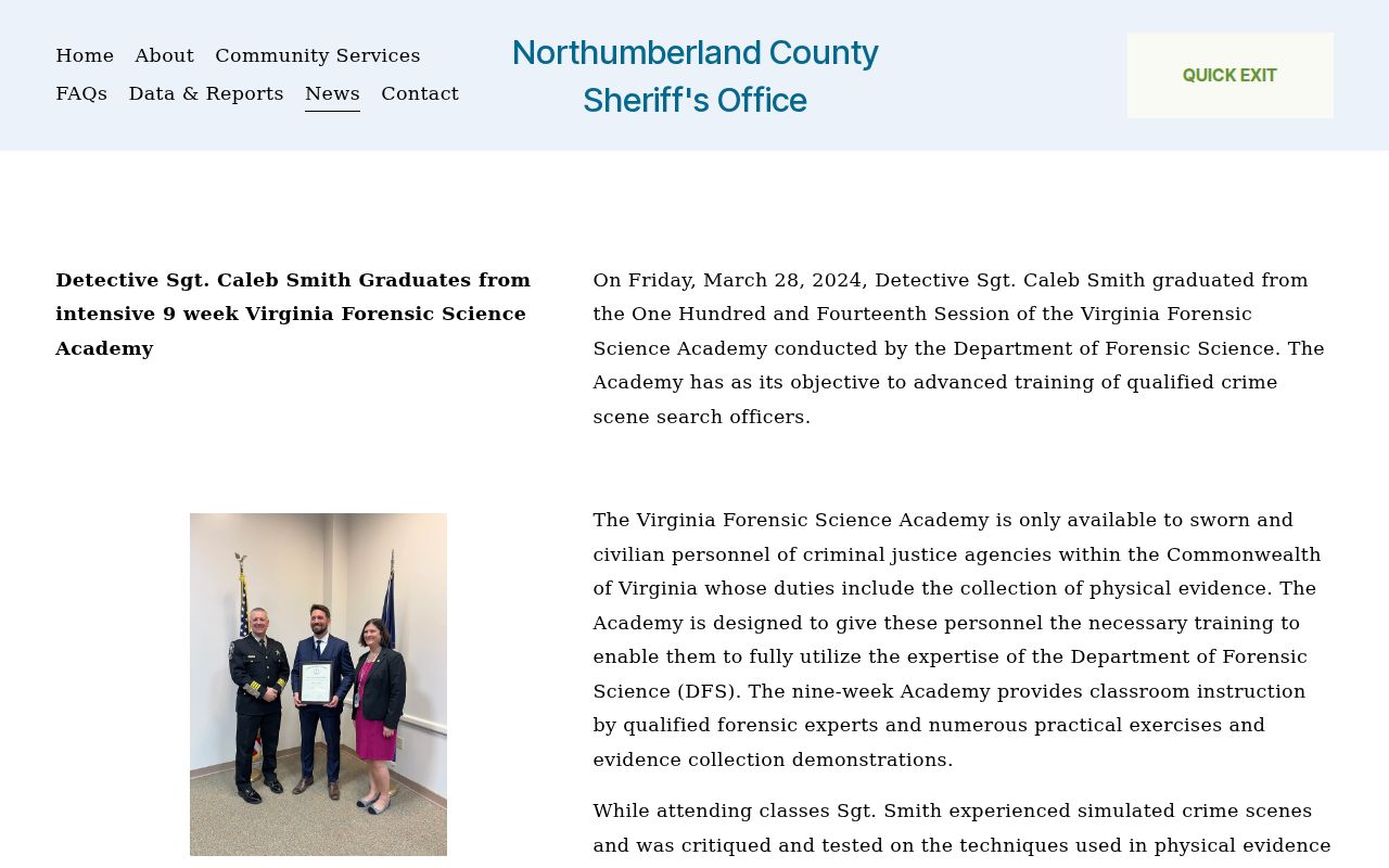 Northumberland County sheriff warrant information and active process